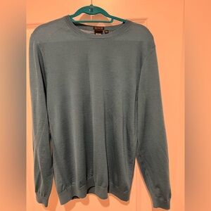 Hugo Boss Men's Gray Crewneck Sweater